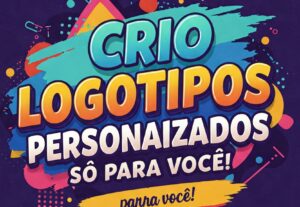 Eu vou fazer uma logotipo personalizada especialmente pra vo...
