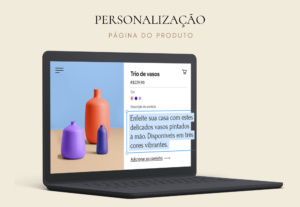 Eu vou Organizar e Personalizar as Páginas de Produtos Onlin...
