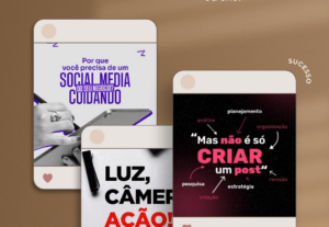 Eu vou Criar posts para as redes sócias
