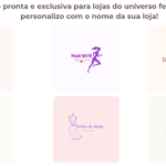 Eu vou Criar sua Logo feminina única e pronta pra sua loja