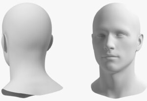 Eu vou Criar um modelo 3D stl da cabeça do seu personagem