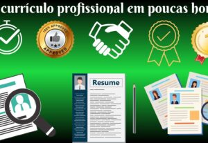 Eu vou fazer seu currículo se destacar