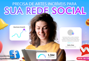 Eu vou criar uma arte para as suas redes sociais.