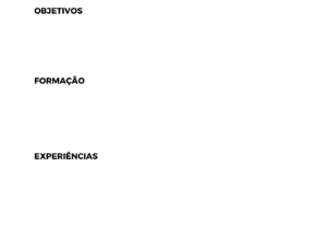 Eu vou fazer seu currículo personalizado