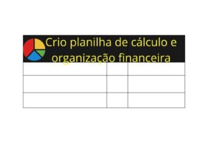 Eu vou Criar planilha de organização financeira