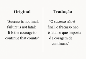 Eu vou fazer sua redação e traduzir seus textos