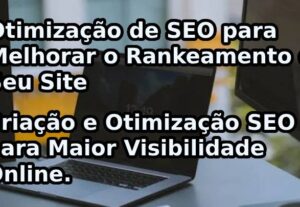 Eu vou fazer a Search engine optimization SEO