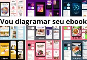 Eu vou fazer o designer completo do seu ebook