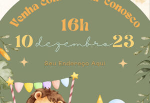 Eu vou criar seu convite digital personalizado