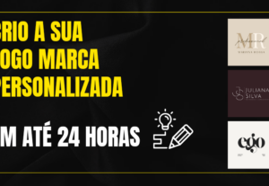 Eu vou criar a sua logo marca em até 48 horas.