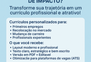Eu vou fazer seu melhor currículo