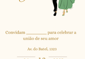 Eu vou fazer seu convite lindo