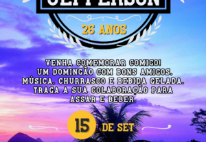 Eu vou Criar seu convite de aniversário digital
