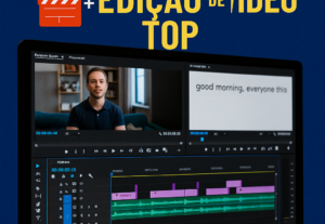 Eu vou fazer Transcrição e Edição de Vídeo Profissional