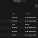 Eu vou alugar um site para as principais ofertas da sua loja