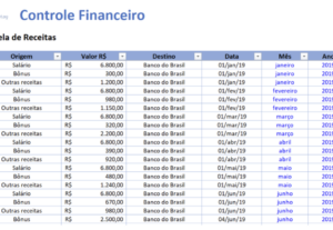 Eu vou fazer a sua planilha no excel