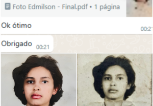 Eu vou restaurar suas fotos antigas