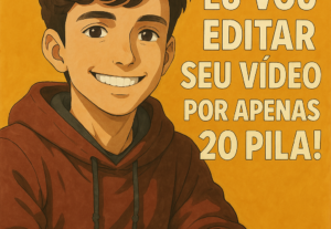 Eu vou editar o seu vídeo longo de até 10 minutos por 20 rea...