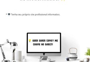 Eu vou Criar um site profissional para você.