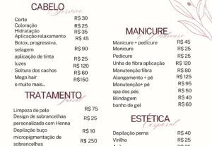Eu vou fazer o seu cartão de visita ou panfleto