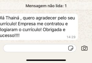 Eu vou criar um currículo atrativo