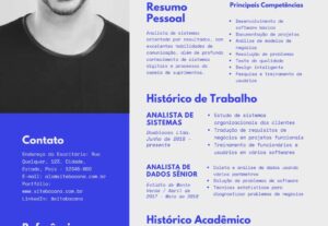 Eu vou criar um currículo atrativo