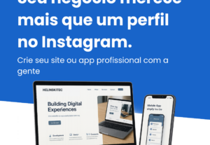 Eu vou fazer uma Landing Page