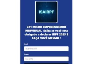 Eu vou mostrar que você Mei precisa fazer declaração