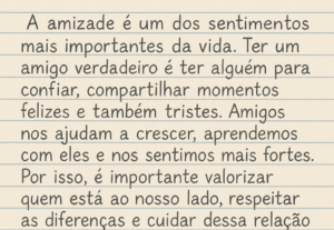 Eu vou fazer sua Redação e tradução