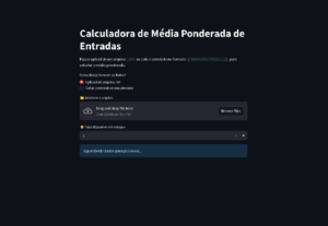 Eu vou criar um projeto completo com interface gráfica