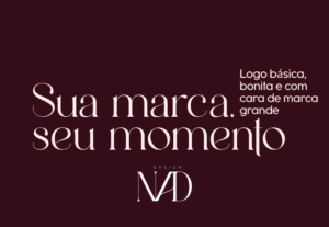 Eu vou fazer a sua logo com presença