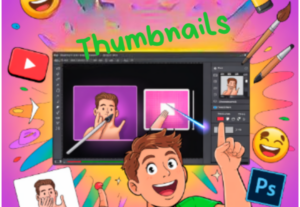 Eu vou criar Thumbnails Irresistíveis para Seus Vídeos