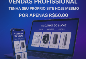 Eu vou criar sua pagina de vendas profissional