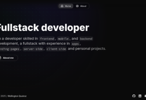Eu vou desenvolver seu site ou landing-page