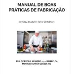 Eu vou elaborar manual de boas práticas