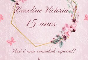 Eu vou Fazer seu convite de aniversário/festa/casamento…
