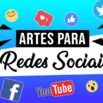 Eu vou Criar a arte visual que sua rede social destacar