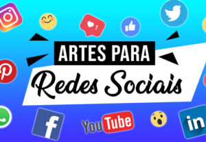 Eu vou Criar a arte visual que sua rede social destacar