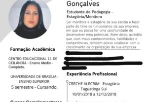 Eu vou criar um currículo atrativo