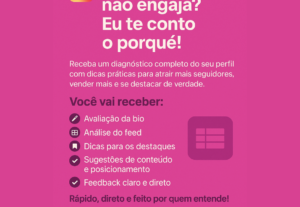 Eu vou analisar seu perfil do Instagram.