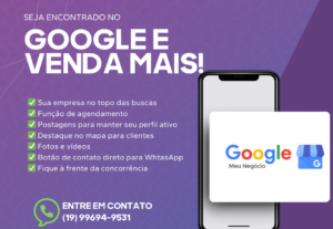 Eu vou te colocar no topo do google nas buscas locais