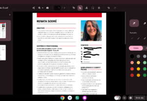 Eu vou elaborar seu currículo.