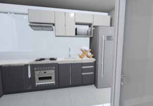 Eu vou fazer Projeto de móveis 3D promob