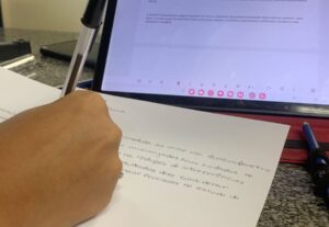 Eu vou fazer a sua revisão de texto