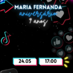 Eu vou criar um convite animado para sua festa