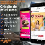 Eu vou Fazer design criativo para Redes Sociais