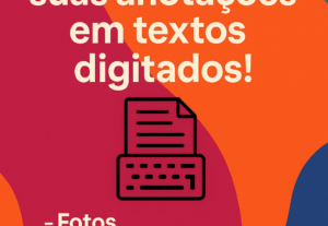 Eu vou Digitar texto para você