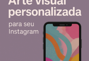 Eu vou criar arte visual com estilo alternativo