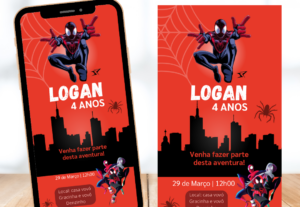 Eu vou fazer convite digital para qualquer evento.