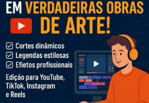 Eu vou transformar seus vídeos em obras de arte